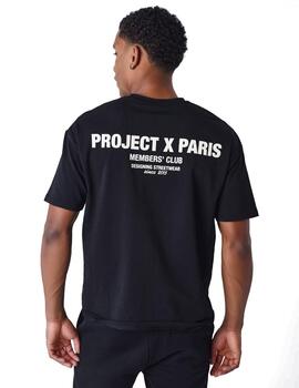 Camiseta Project X Paris Hombre Negro