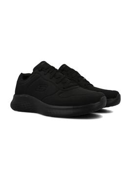 Zapatillas Skechers Nullifly Hombre Negro