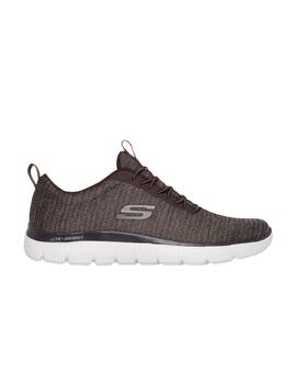 Zapatillas Skechers Summits Sorenz Hombre Marrón