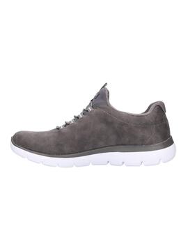 Zapatillas Skechers Summits-Itz Bazik Mujer Gris