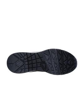 Zapatillas Skechers Uno Wedge Mujer Negro