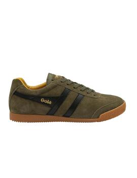 Zapatillas Gola Harrier Suede Hombre Kaki