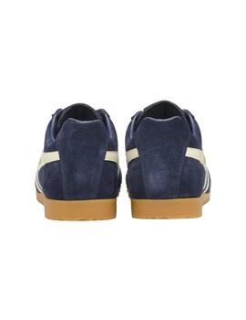 Zapatillas Gola Harrier Suede Hombre Azul