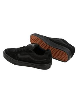 Zapatillas Vans Caldrone Suede Hombre Negro