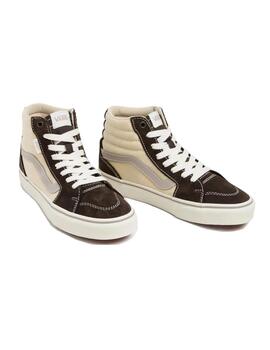 Zapatillas Vans Filmore Hi Coffe Mujer Marrón