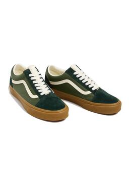 Vans Old Skool Sporty Green Gum Hombre