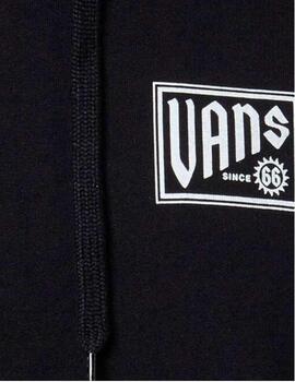 Sudadera Capucha Vans Bloomed 66 Hombre Negro