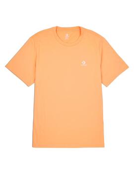 Camiseta Converse Star Chevron Hombre Naranja