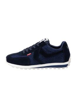 Zapatillas Levis Stryder Hombre Marino