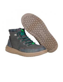 Bota Hey Dude Bradley Classic Hombre Charcoal