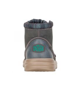 Bota Hey Dude Bradley Classic Hombre Charcoal