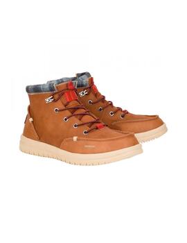 Bota Hey Dude Bradley Classic Hombre Cognac