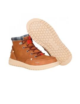 Bota Hey Dude Bradley Classic Hombre Cognac