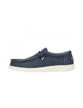 Zapatillas Hey Dude Wally Classic Hombre Navy