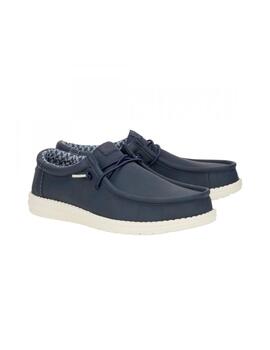 Zapatillas Hey Dude Wally Classic Hombre Navy