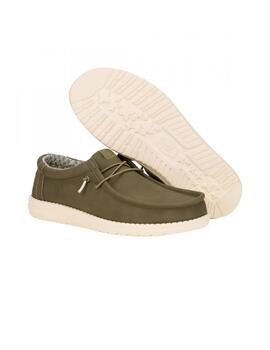 Zapatillas Hey Dude Wally Classic Hombre Olive