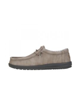 Zapatillas Hey Dude Wally Classic Hombre Grey