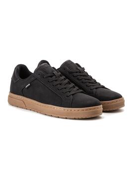 Zapatillas Levis Piper Hombre Negro