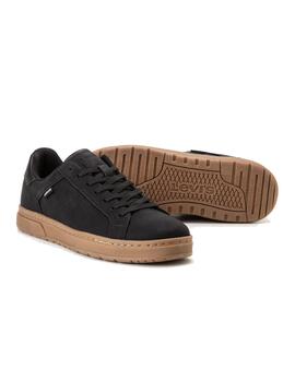 Zapatillas Levis Piper Hombre Negro