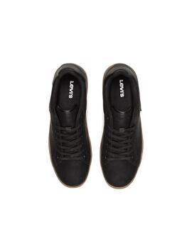 Zapatillas Levis Piper Hombre Negro