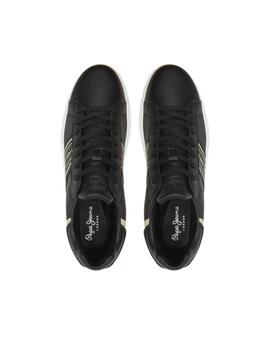 Zapatillas Pepe Jeans Eaton Street Hombre Negro