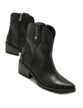 Botas Mustang Tanubis Mujer Negro