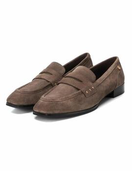 Zapato Carmela Serraje Mujer Taupe