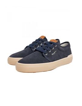 Zapatillas Pepe Jeans Ben Low Dulwich Hombre Azul