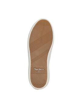 Zapatillas Pepe Jeans Camdem Nature Hombre Blanco