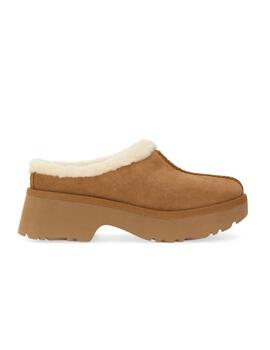 Zuecos UGG Classic Mini Crescent Mujer Marrón