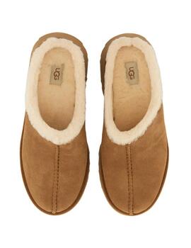 Zuecos UGG Classic Mini Crescent Mujer Marrón