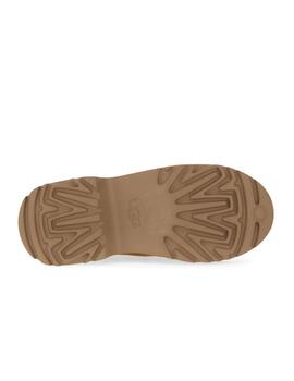 Zuecos UGG Classic Mini Crescent Mujer Marrón