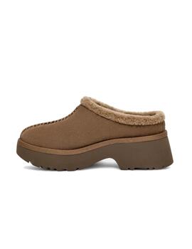 Zuecos UGG New Heights Cozy Clog Mujer Marrón