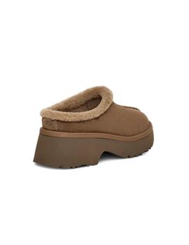 Zuecos UGG New Heights Cozy Clog Mujer Marrón