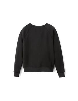 Sudadera UGG Madeline Fuzzy Logo Mujer Negro