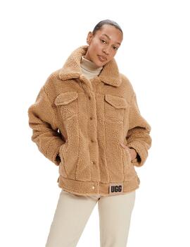 Chacqueta UGG Frankie Sherpa Trucker Jacket Camel