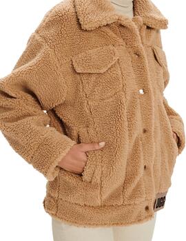 Chacqueta UGG Frankie Sherpa Trucker Jacket Camel