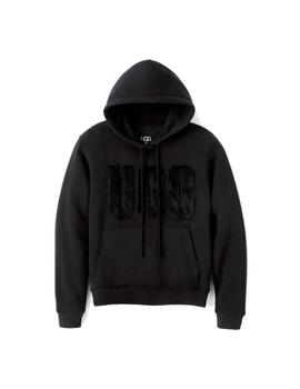 Sudadera UGG Rey UGGfluff Logo Mujer Negro