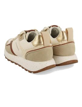 Zapatillas Gioseppo Copake Mujer Beige