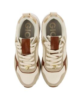 Zapatillas Gioseppo Copake Mujer Beige