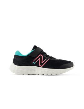 Zapatillas New Balance 520 Bungee Lace Negro Junior