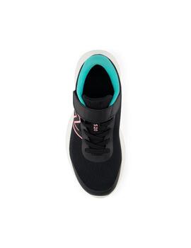 Zapatillas New Balance 520 Bungee Lace Negro Junior