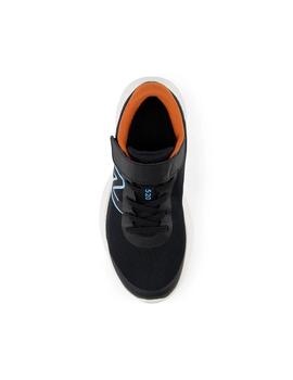 Zapatillas New Balance 520 Bungee Lace Negro Junior