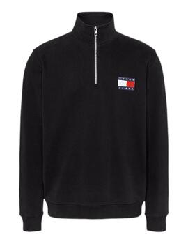 Sudadera Tommy Tjm Reg Entry Hombre Negro