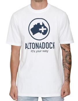 Camiseta Altonadock Hombre Blanca