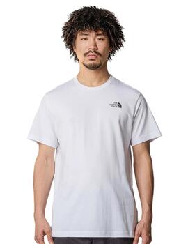 Camiseta TNF Vertical  Hombre Blanco