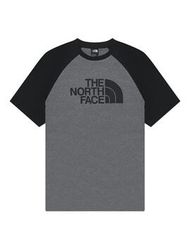 Camiseta TNF Raglan Easy Gris