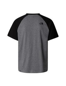 Camiseta TNF Raglan Easy Gris