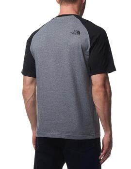 Camiseta TNF Raglan Easy Gris