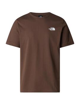 Camiseta TNF Redbox Marrón